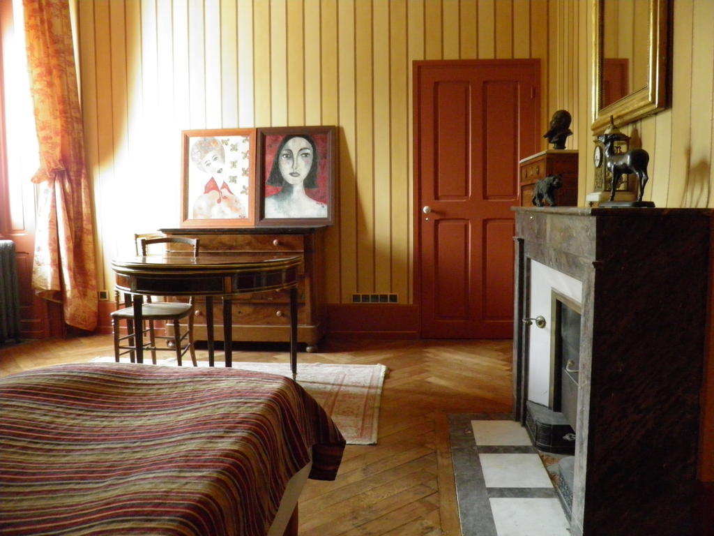 Château des Faugs Boffres Zimmer foto